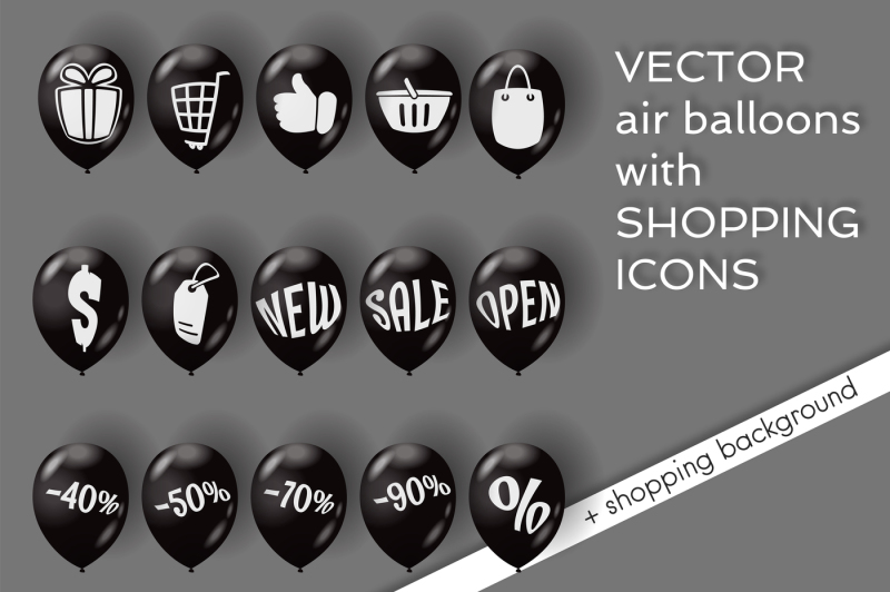 shopping-icons-on-air-balloons