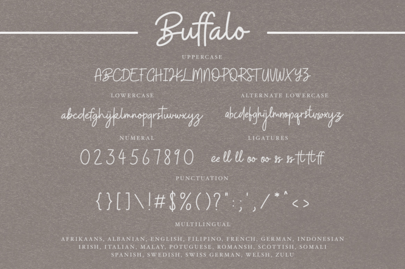 buffalo-font