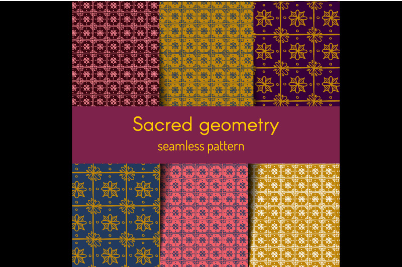 set-of-6-arabic-seamless-patterns