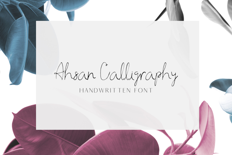 ahsan-calligraphy-script-font
