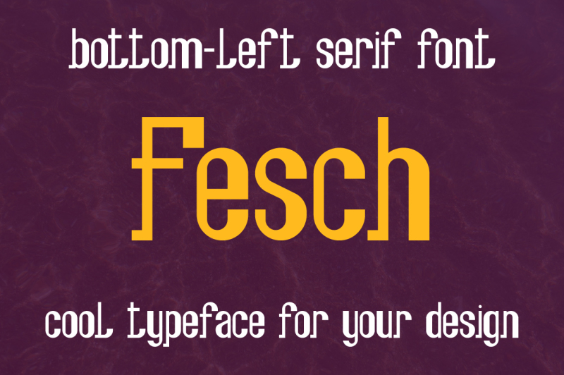 fesch-bottom-left-slab-serif-font
