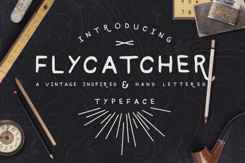 flycatcher-font