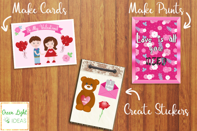valentines-clipart-and-digital-paper-set