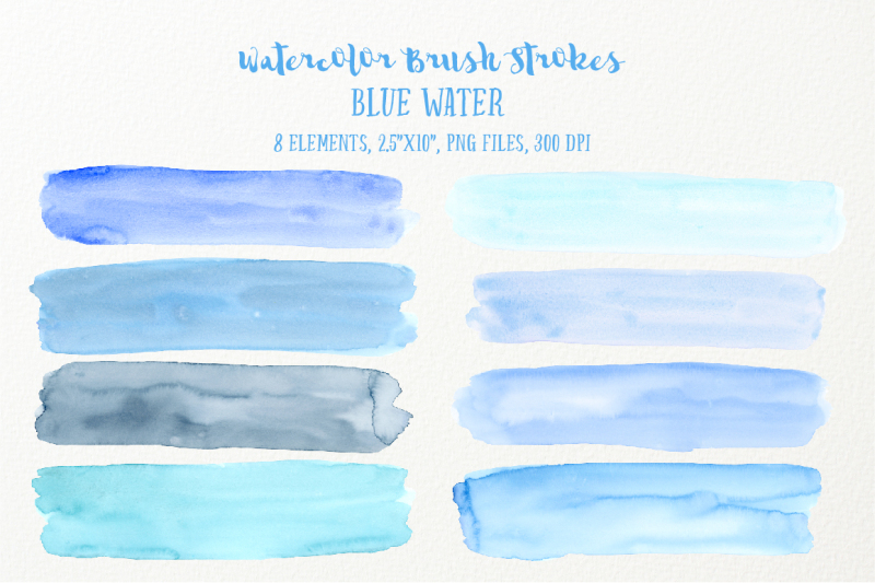 watercolor-brush-strokes-blue-water
