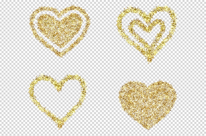 glitter-love-hearts