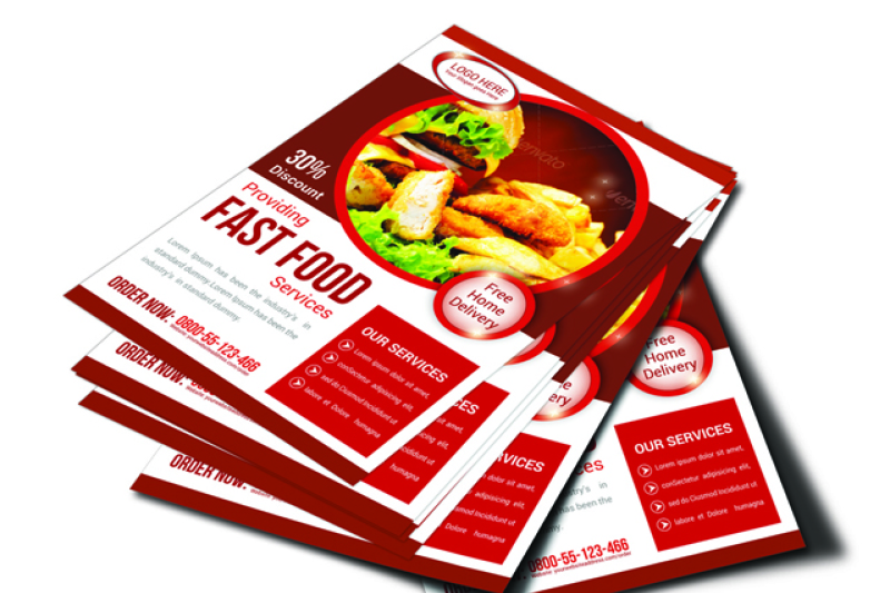 fast-food-flyer-template