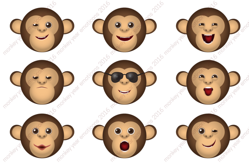 monkey-emoticons