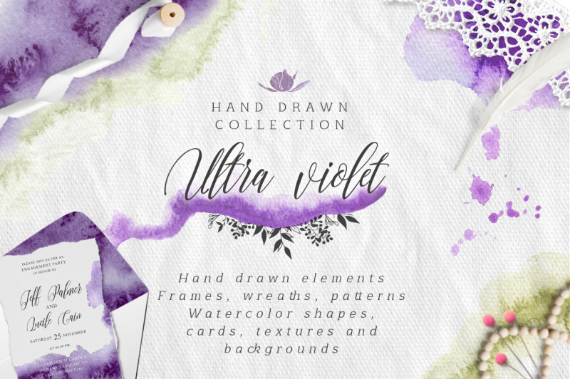 ultra-violet-watercolor-collection