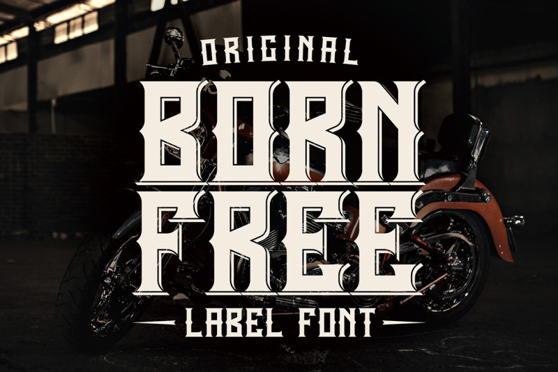 born-free-typeface-bonus