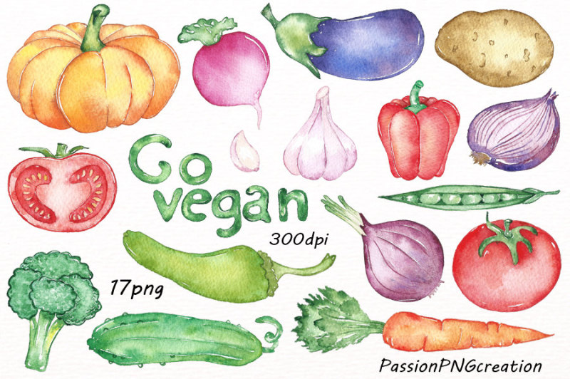 watercolor-vegetables-clipart