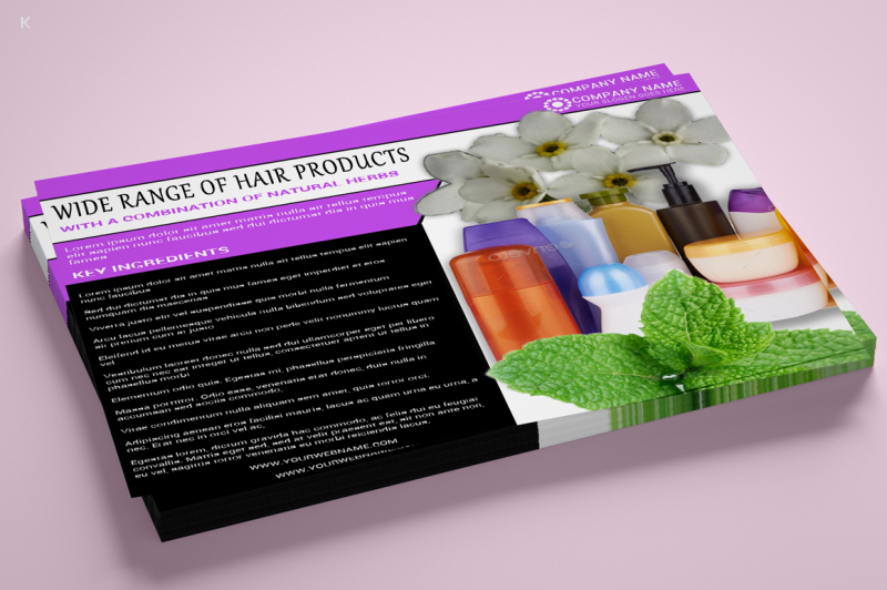hair-products-flyer-template