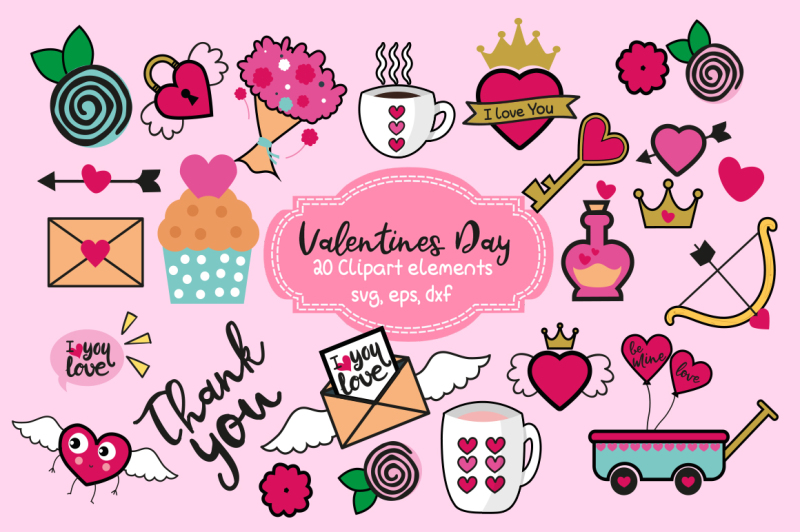 valentine-s-day-elements-heart-svg-coffee-cup-happy-mail-cupid