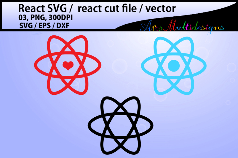 React React Svg Vector React Heart Shape React Circle Silhouette By Arcsmultidesignsshop Thehungryjpeg Com