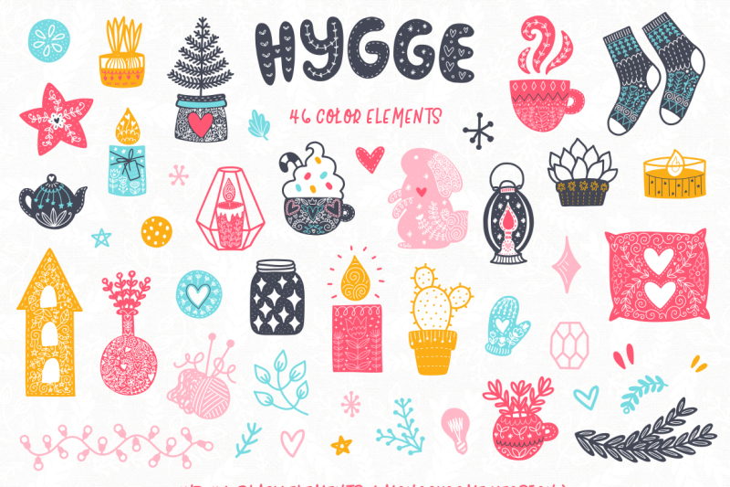 time-to-hygge-clipart-collection