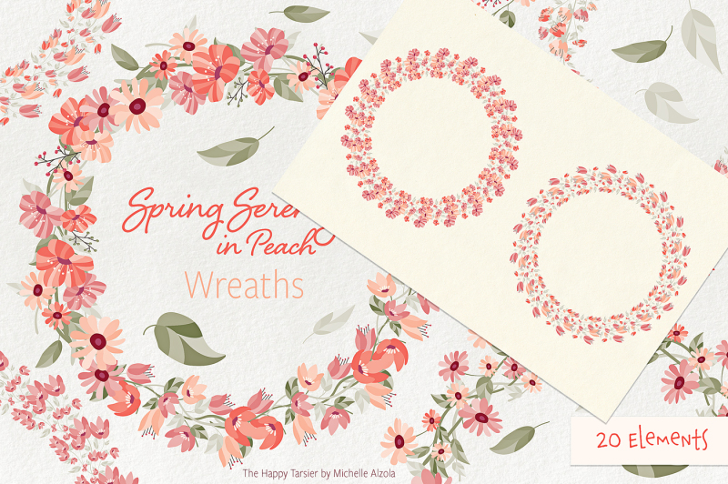 spring-serenity-in-peach-flower-clipart-wreaths-seamless-pattern-des