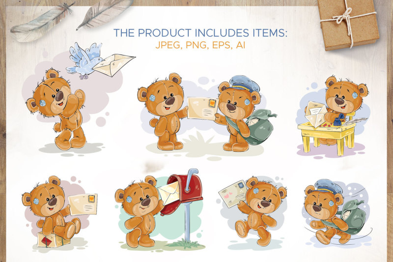 teddy-bear-postal-collection