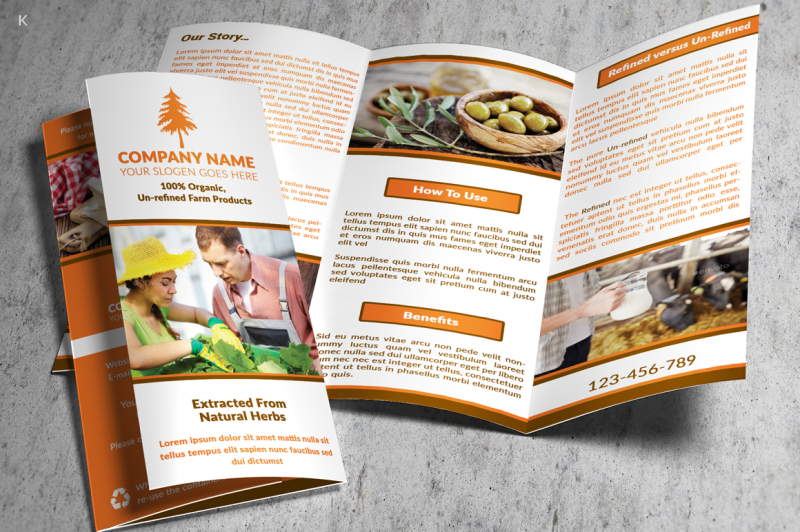 farm-products-trifold-template