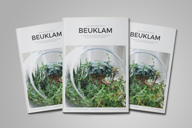 beuklam-magazine-template