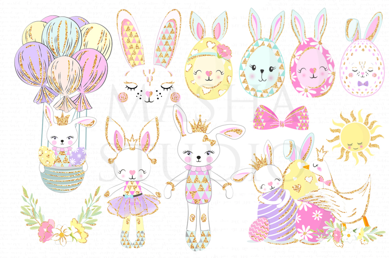 happy-easter-bunnies-clipart