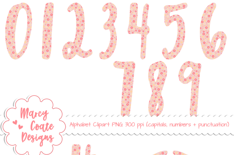 pink-floral-alphabet-clipart