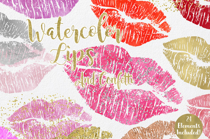 watercolor-lips-kissing-lipstick-smear-makeup-blog-clipart