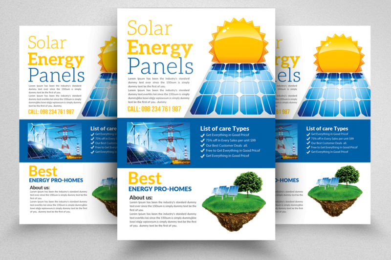 save-energy-plan-psd-flyer-template