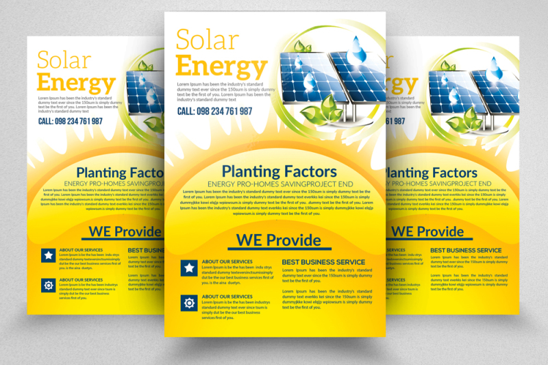renewable-energy-go-green-flyer