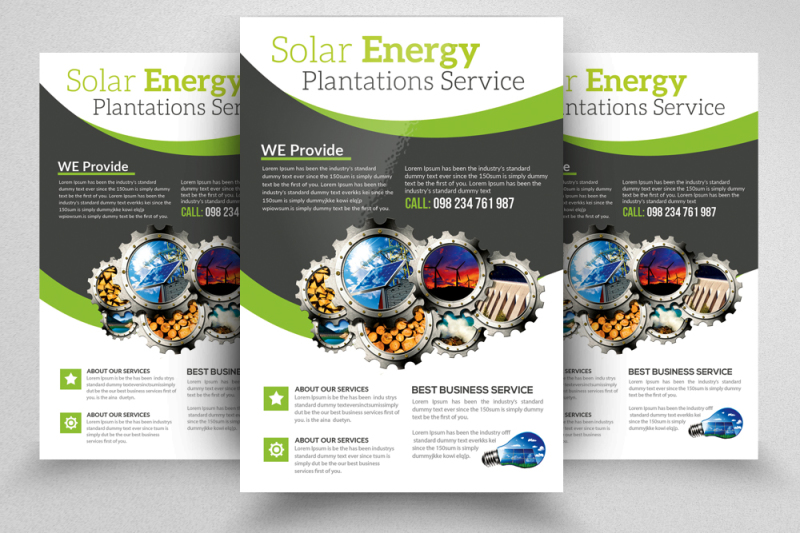 renewable-energy-go-green-psd-flyer