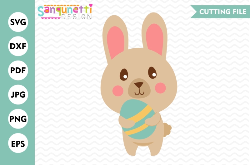 Download Bunny SVG, Easter SVG, Easter egg SVG, Spring SVG By ...