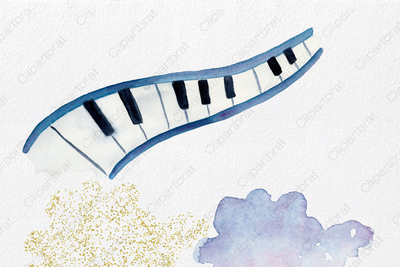 rainbow-watercolor-music-notes-musical-clipart