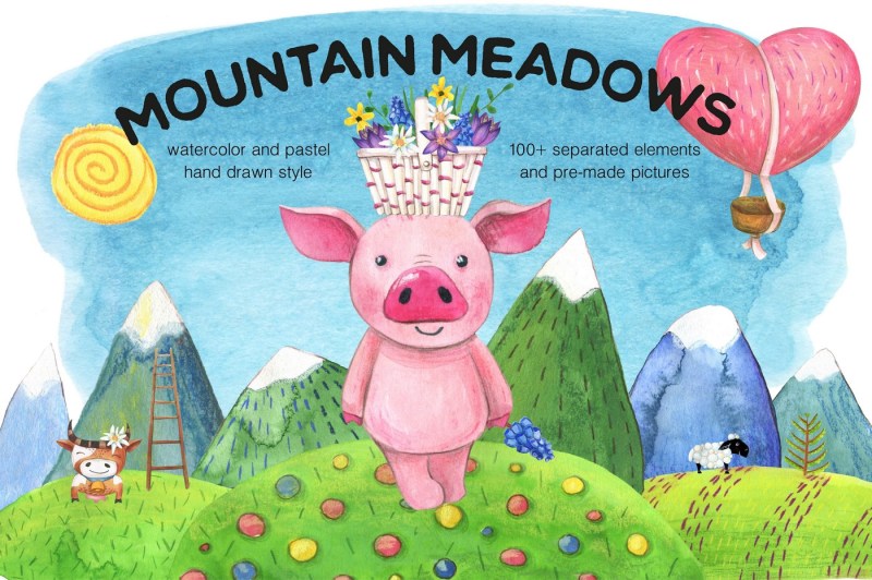 mountain-meadows-watercolor-set