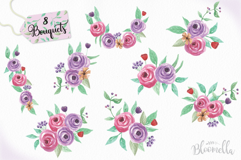 watercolour-sumer-dance-flowers-wedding-package-pretty-florals