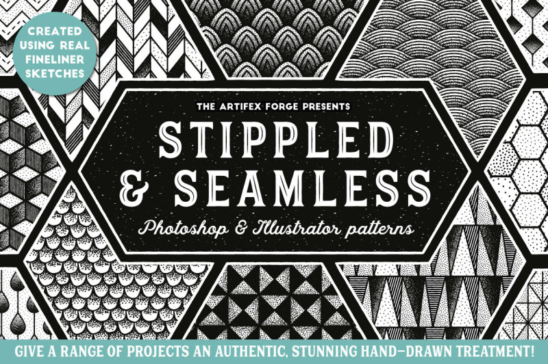 stippled-and-seamless-fineliner-patterns