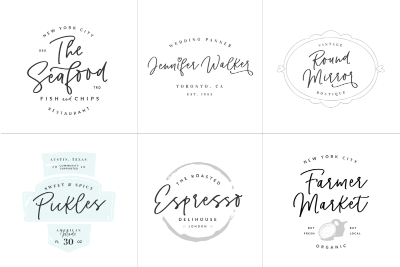 pinot-handwritten-font-and-logos