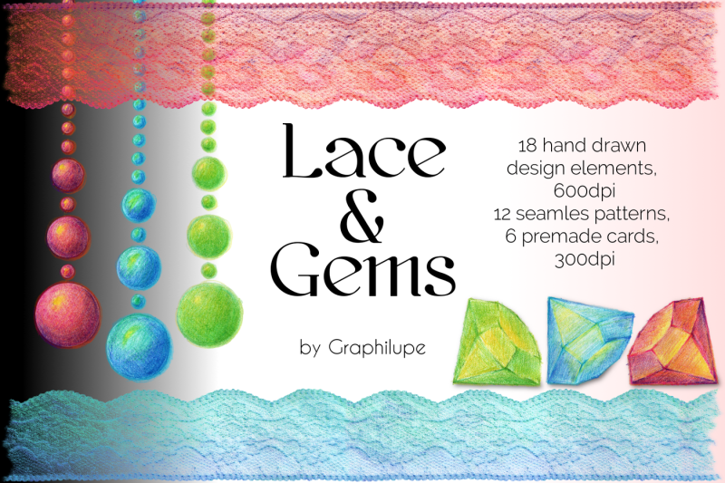 lace-and-gems-hand-drawn-illustration-kit