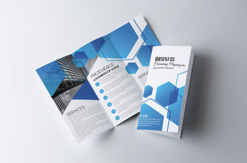 business-industry-tri-fold-brochure