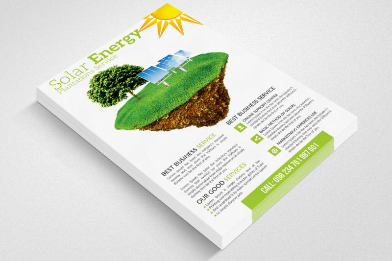 green-energy-flyer-templates