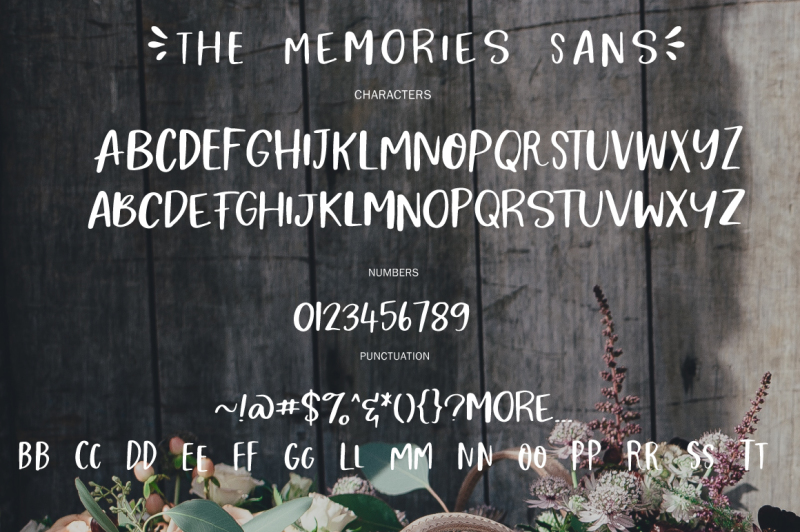 the-memories-font-duo