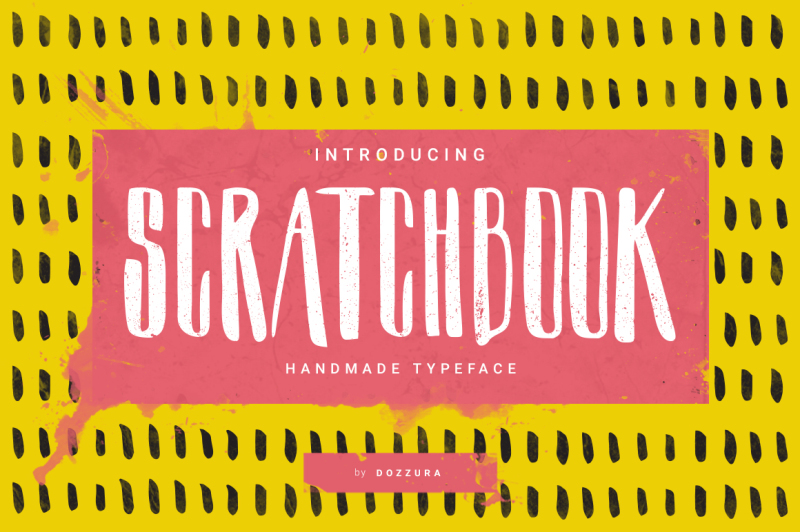 scratchbook-typeface