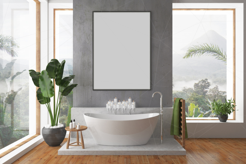 bathroom-interior-blank-wall-mockup
