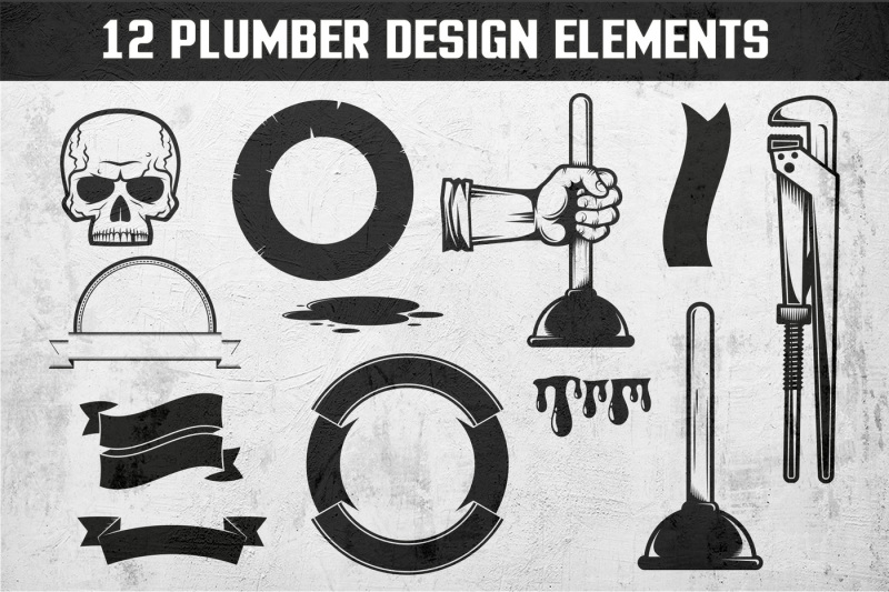 plumbing-retro-logos
