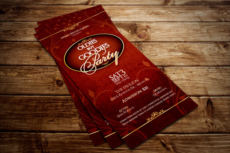 retro-party-ticket-template
