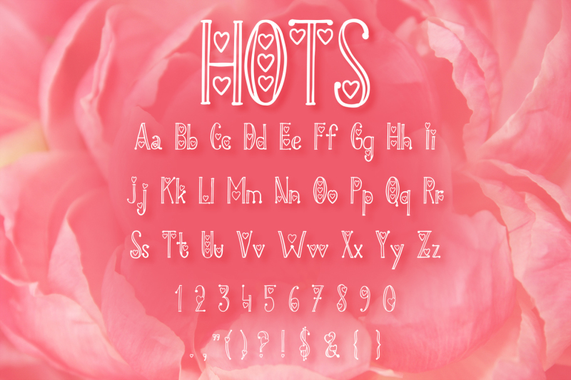 hots-perfect-valentine-039-s-day-font