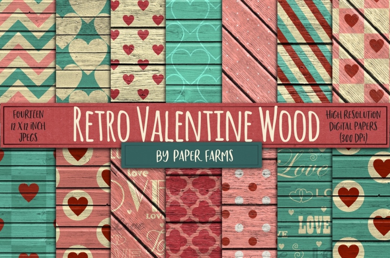 retro-valentine-wood-backgrounds