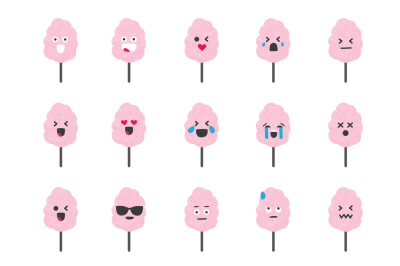 cotton-candy-emojis