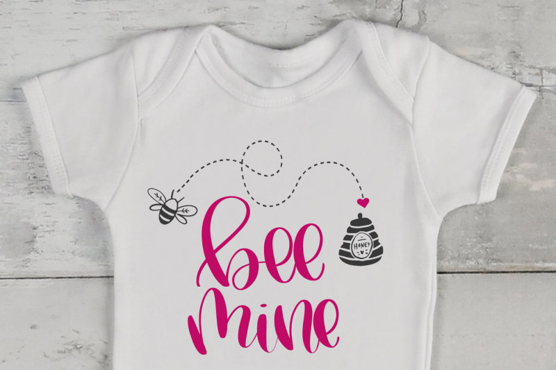bee-mine-hand-lettered-svg