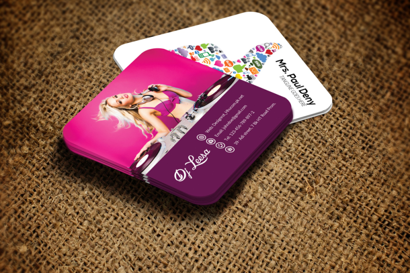 dj-social-media-business-card