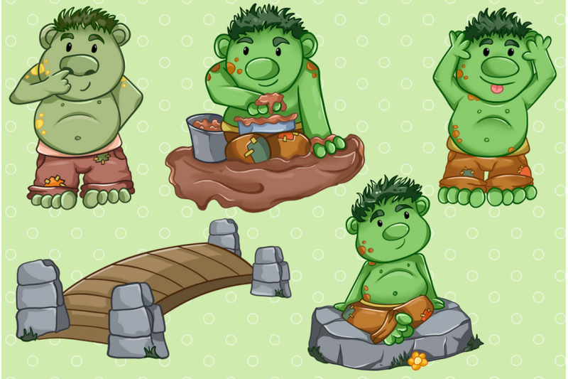 funny-trolls-clip-art-collection