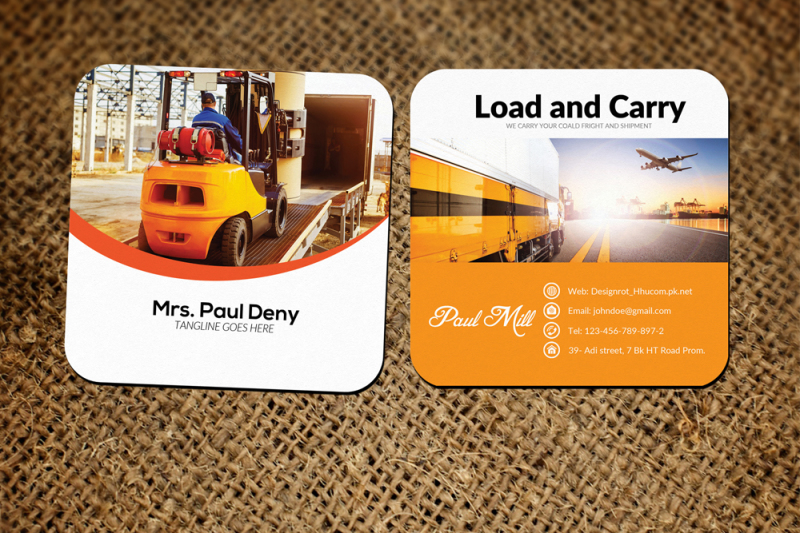 freight-and-shipment-mini-business-card