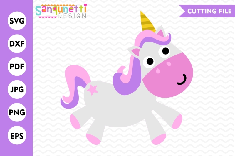 Download Unicorn SVG, Unicorn, DXF, cutting file By Sanqunetti ...